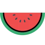 Watermelon SVG Icon